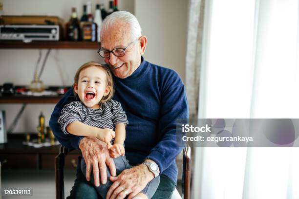They Have A Special Bond Stock Photo - Download Image Now - Senior Adult, Family, Grandparent