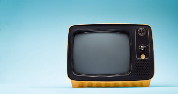 istock Retro classic old vintage tv 1205391250