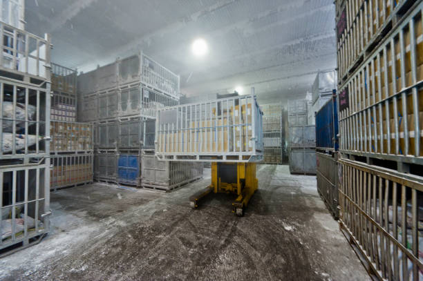 Freezing storage of tuna