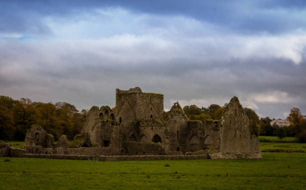 istock Ancient stone ruins in Ireland 1205409447