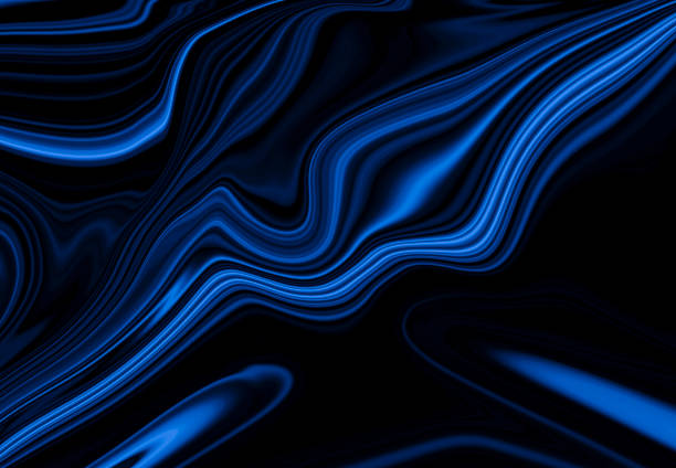 istock Marble rock texture blue ink pattern liquid swirl paint white dark that is Illustration background for do ceramic counter tile silver gray that is abstract waves skin wall luxurious art ideas concept. 1205409673