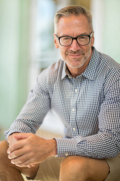 istock Portarit of a handsome older man 1205416309