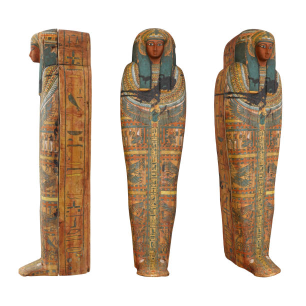 Old egyptian funerary figurine called Shawbti.