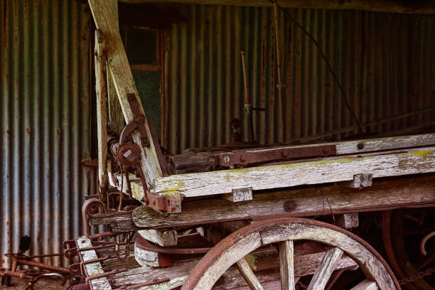istock Australian Colonial Farm Equipment 1205433186