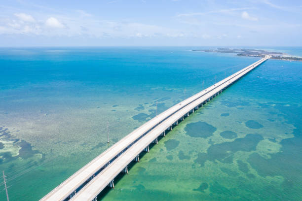 istock Drone view of the Florida Keys, USA 1205450694