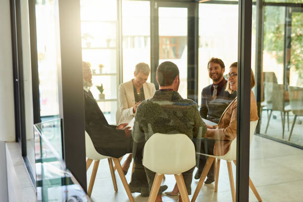 istock Gather your departments and get to know what's going on 1205452576