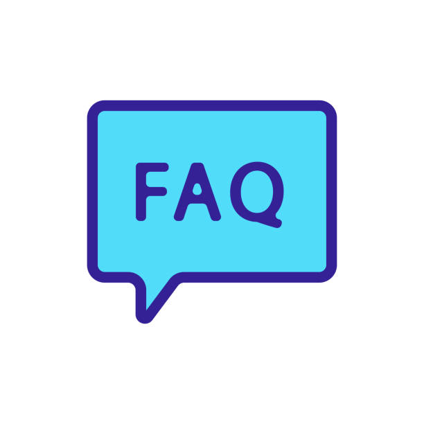 istock questions and answers icon vector. Isolated contour symbol illustration 1205454012