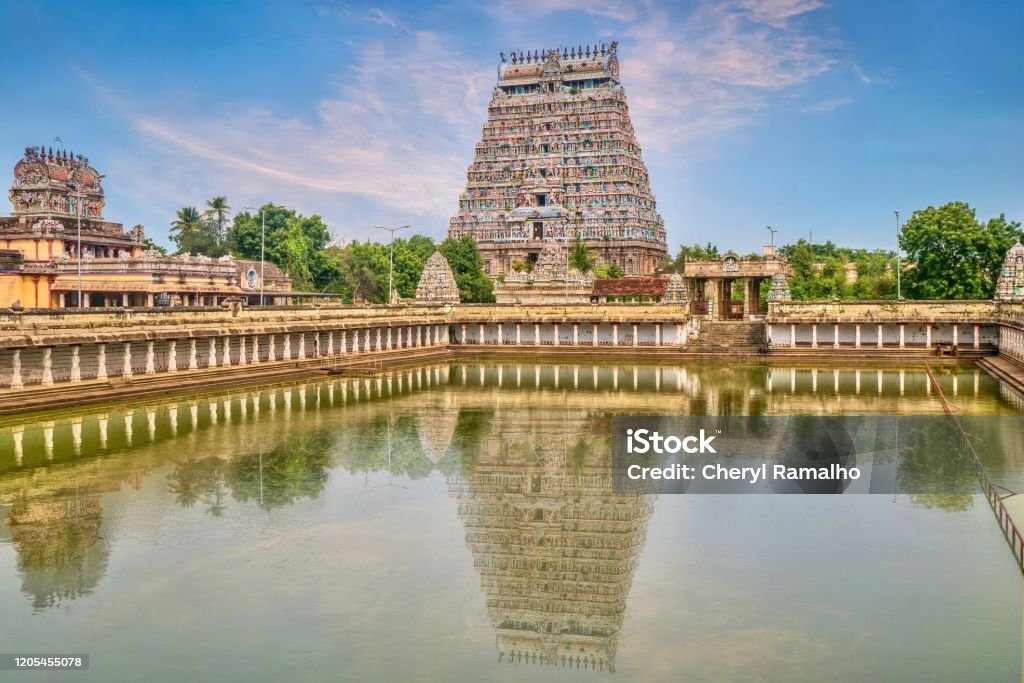 Beautiful Majestic Nataraja Temple In Chidambaram Tamil Nadu India Stock  Photo - Download Image Now - iStock