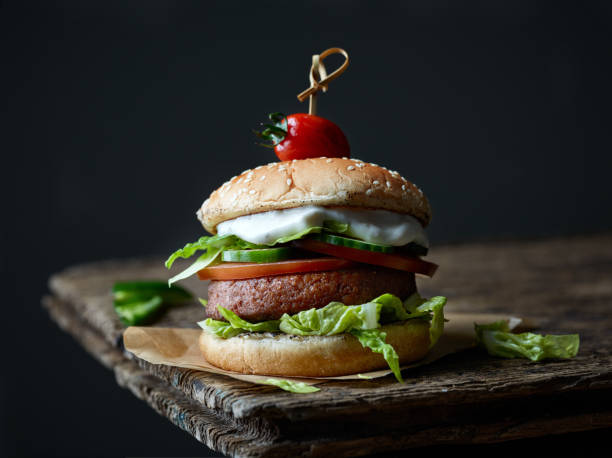 istock fresh tasty meat free burger 1205456001