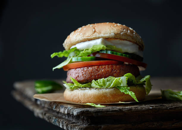 istock fresh tasty meat free burger 1205456022