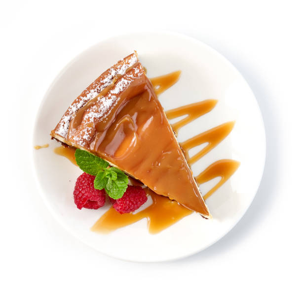 istock piece of caramel cheesecake 1205458371