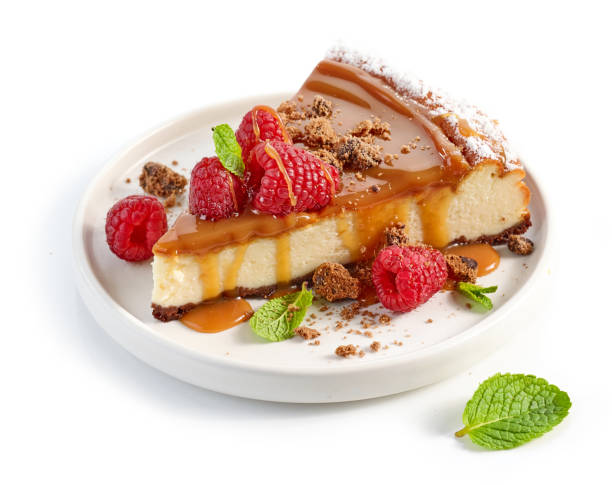 istock piece of caramel cheesecake 1205458384