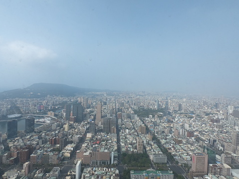 the view of Kaohsiung in Taiwan