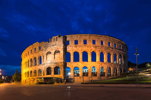istock Coliseum in Pula, Croatia. 1205468057