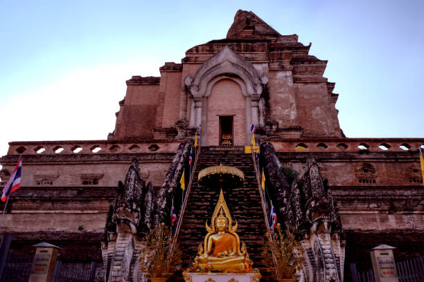 istock Wat Chedi Luang, old temple in thailand 1205469127