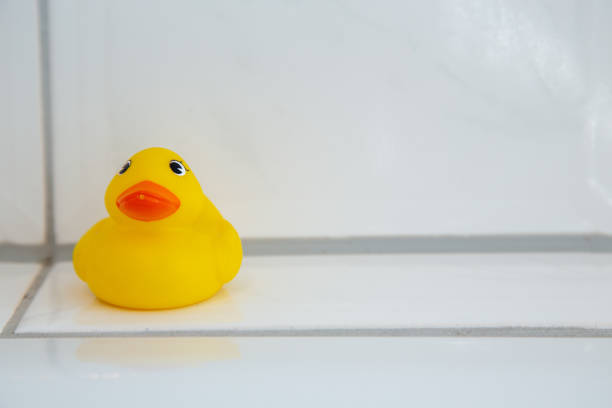 istock Colorful rubber ducks in the bathroom 1205470718