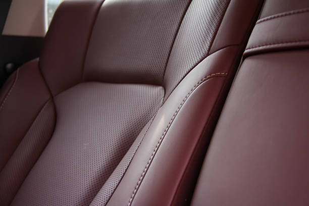 Genuine Leather Seat in a car