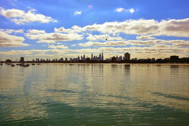 istock Melbourne skyline, St Kilda, Victoria 1205483986