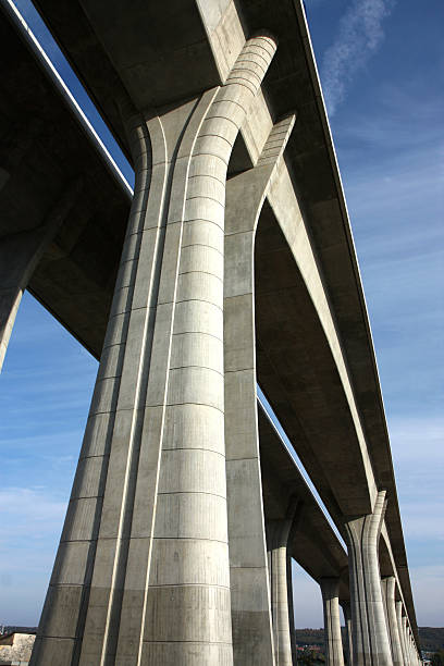 istock high and long concrete bridge across the valley 120548699