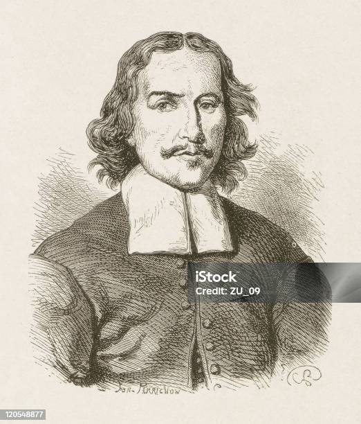 Otto Von Guericke 1602 1686 Stock Vektor Art und mehr Bilder von Deutschland - Deutschland, Erfinder, Erfindung