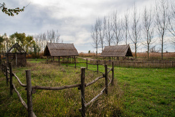 Beautiful peaceful place in village, travel destination