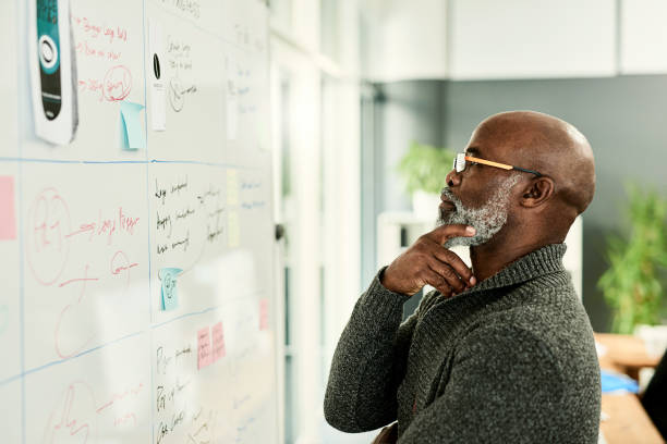 istock Thinking of my business plan 1205492851