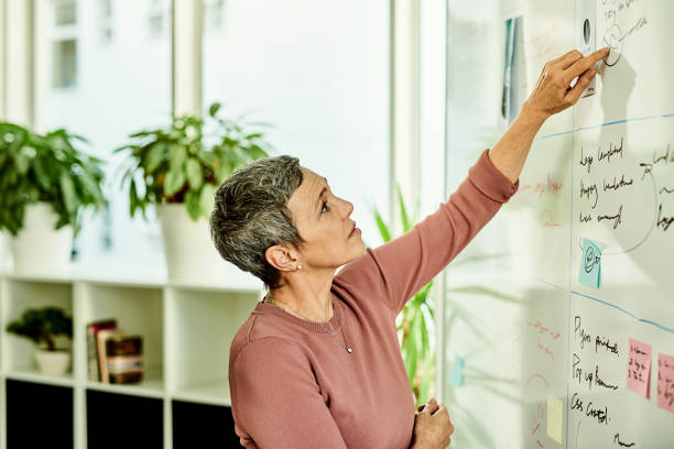 istock Making a few minor adjustments to the plans 1205492971
