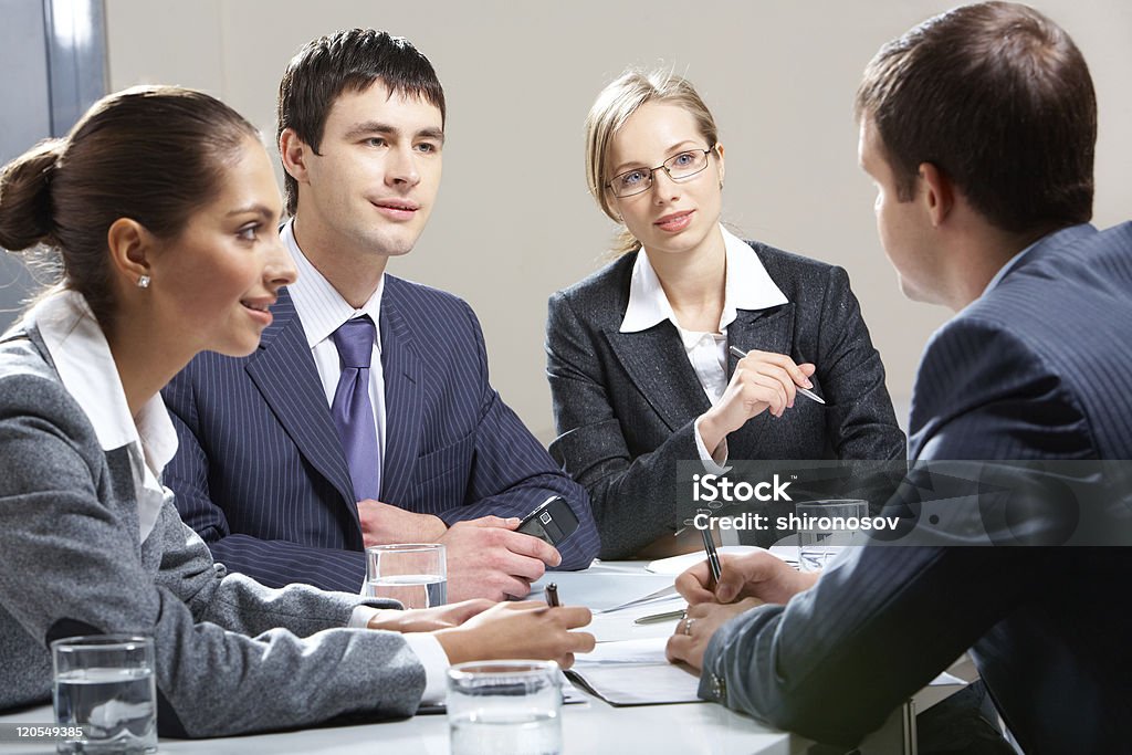 Interview  Adult Stock Photo