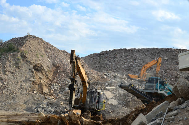 istock Salvaging and recycling building and construction materials 1205499179