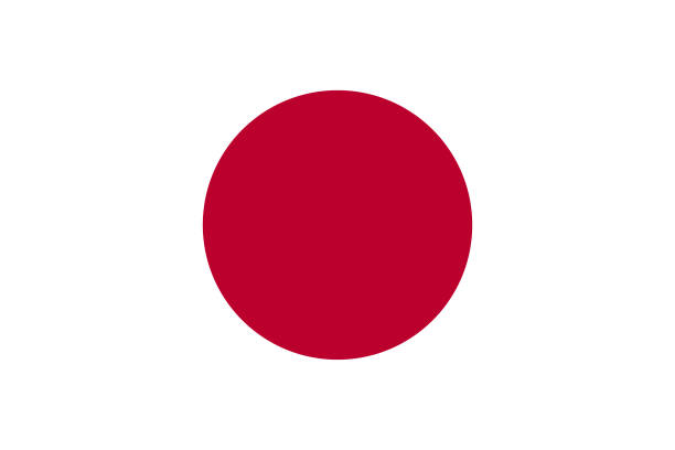 ilustrações de stock, clip art, desenhos animados e ícones de vector japanese flag design - japanese flag flag japan japanese culture