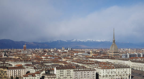 istock Aerial view of Turin 1205505489