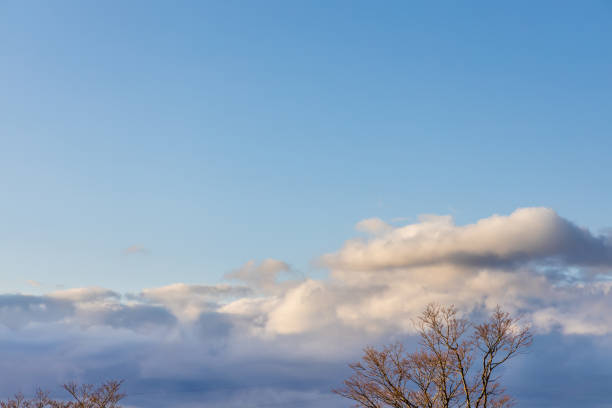 Beautiful sunrise sky and clouds