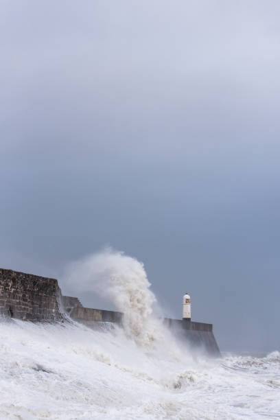 istock Storm Ciara in Porthcawl Wales 1205512410