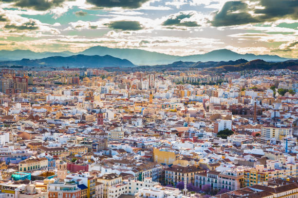 istock Malaga From Gibralfaro Viewpoint - Andalusia,Spain 1205512557