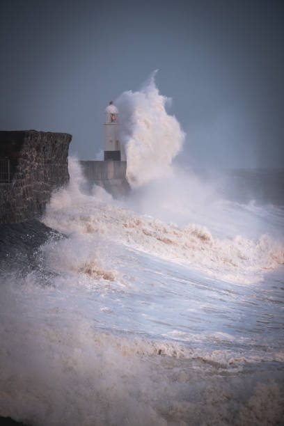 istock Storm Ciara in Porthcawl Wales 1205512606
