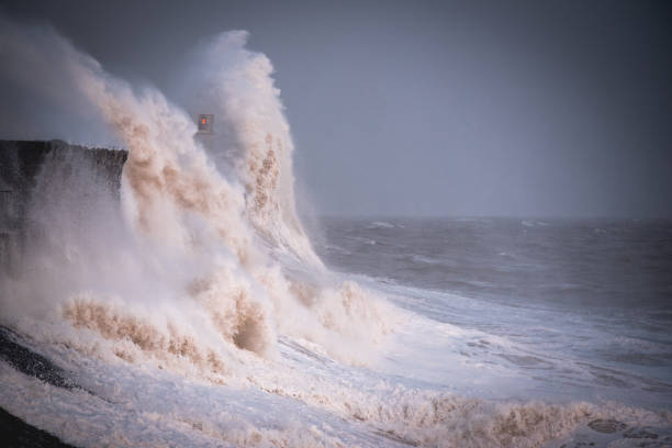 istock Storm Ciara in Porthcawl Wales 1205513445