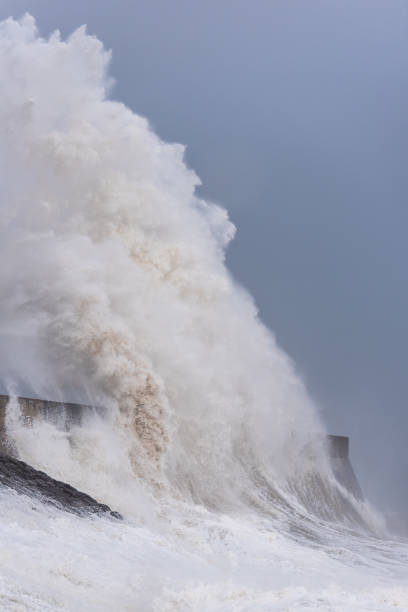 istock Storm Ciara in Porthcawl Wales 1205513502