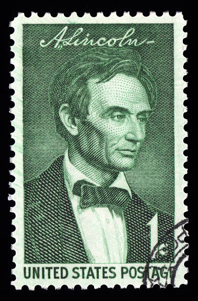 istock USA Postage Stamp Abraham Lincoln 120552981