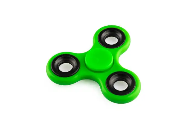Photo of Fidget Spinner isolated on white background