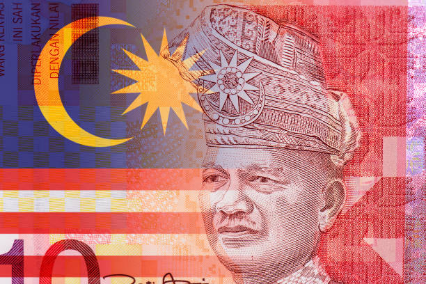 Close-up Malaysian Money, Malaysian currency and portrait of Abdul Rahman with Malaysian Flag Close-up Malaysian Money, Malaysian currency and portrait of Abdul Rahman with Malaysian Flag number 10 stock pictures, royalty-free photos & images