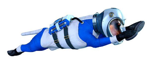 istock 3D illustration astronaut dog on white 1205560269
