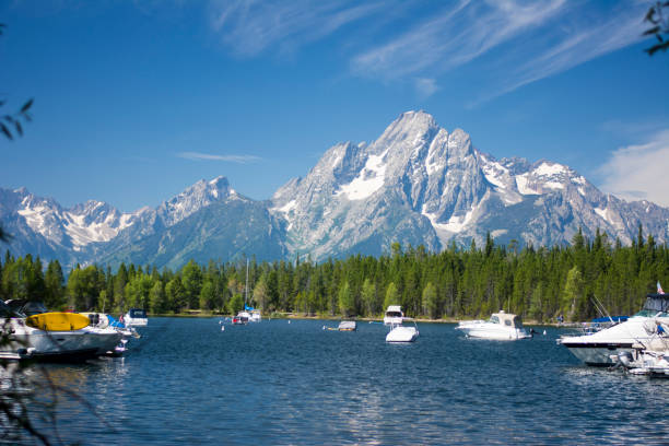 istock Lake view of Grand Teton 1205562650