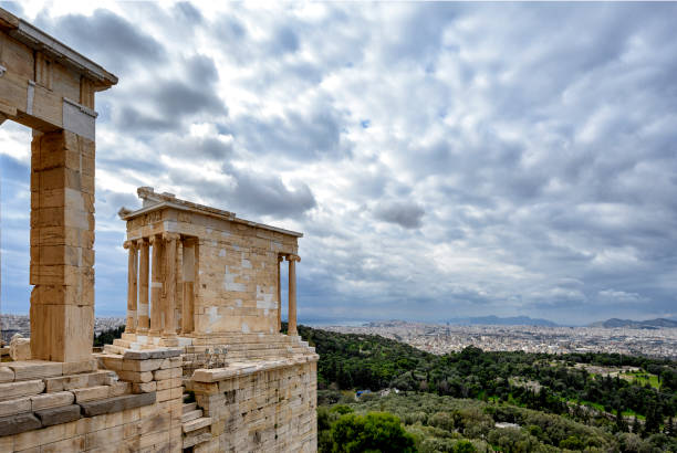 Propylaea (Acropolis of Athens) stock photo