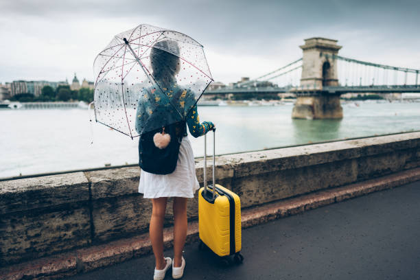 istock Tourist woman exploring Budapest 1205564022