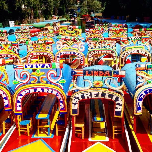 istock Welcome to Xochimilco 1205564608