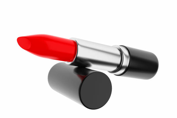 istock Lipstick is in a row with a different color. 1205568005