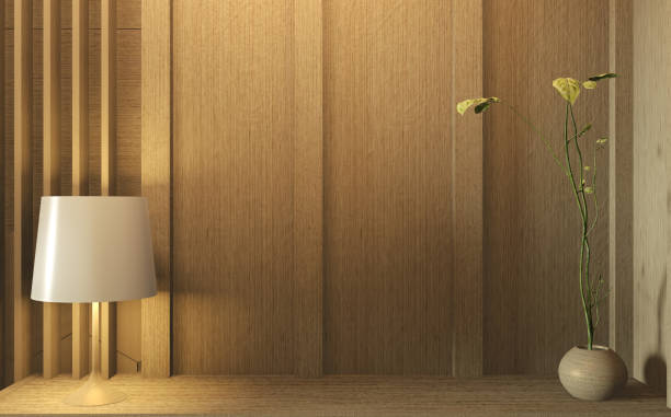 istock Zen room japanese style. 3D rendering 1205575773