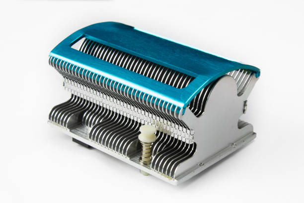 istock Motherboard radiator on white background 1205577210