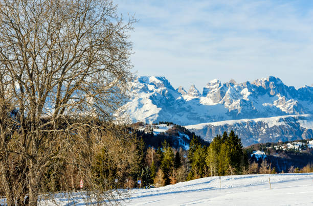 istock Snowy Brenta Dolomites - Alps 1205581347