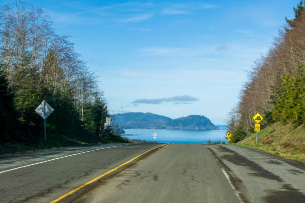 istock Driving on the Olympic Peninsula in Washington State 1205587665